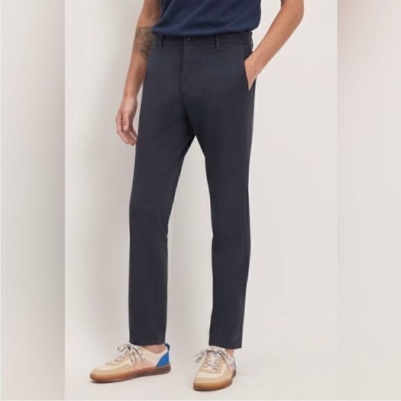 NWT Everlane The Performance Chino | Uniform Slim Fit in Deep Navy Size 32 X 28 - Picture 1 of 12